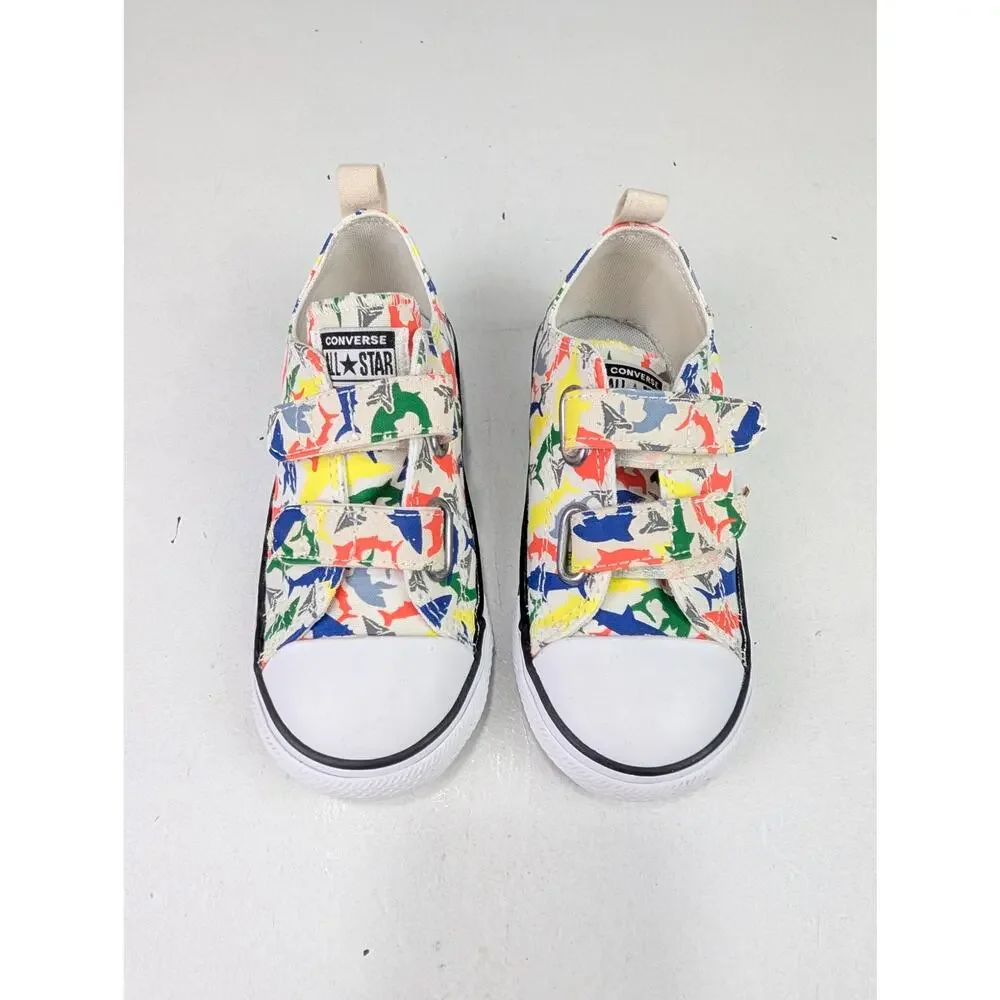 Converse Youth 10 Shark Sneakers - Multicolor